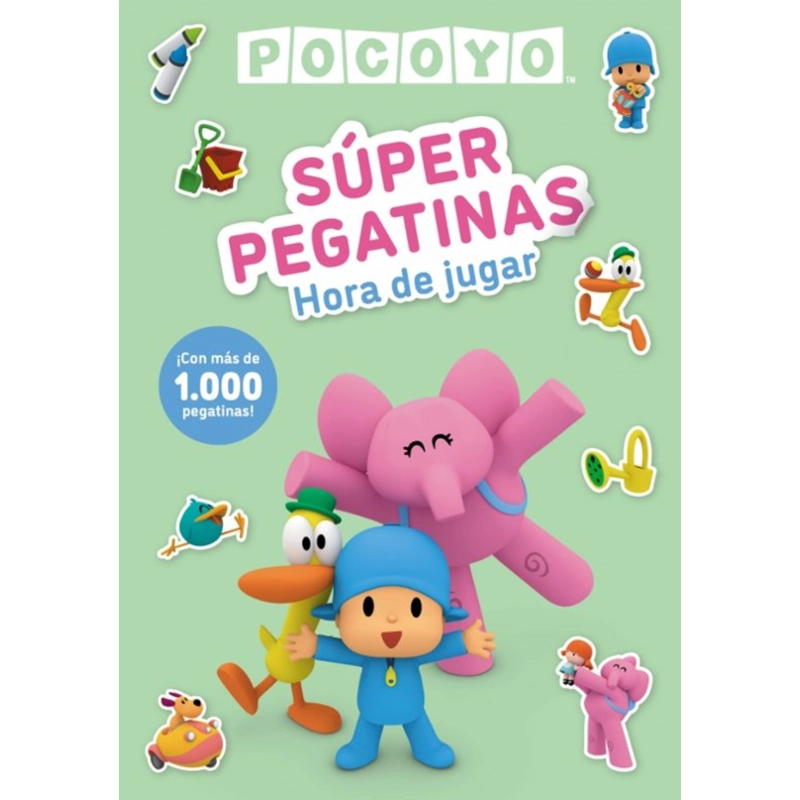 POCOYO 1.000 PEGATINAS HORA DE JUGAR - 1