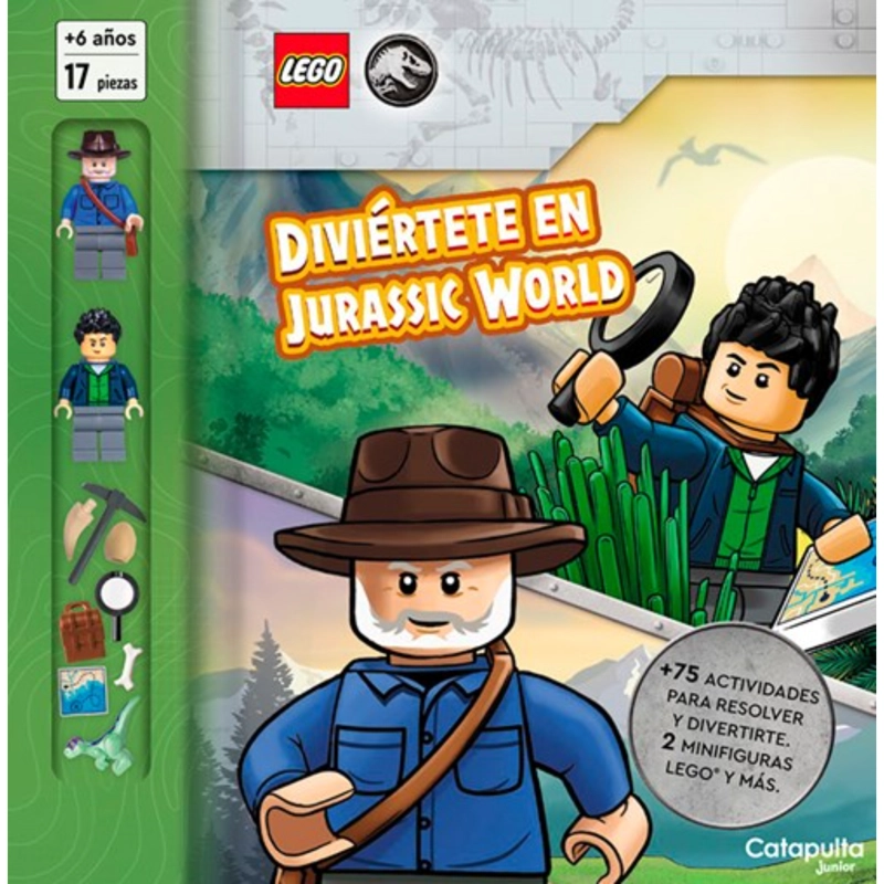 LEGO ACTIVIDADES: DIVIE RTETE CON JURASSIC WORLD - 1