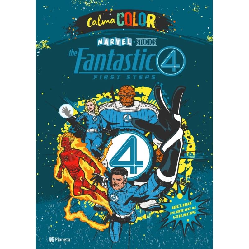 CALMA COLOR. LOS 4 FANTASTICOS. PRIMEROS PASOS - 1