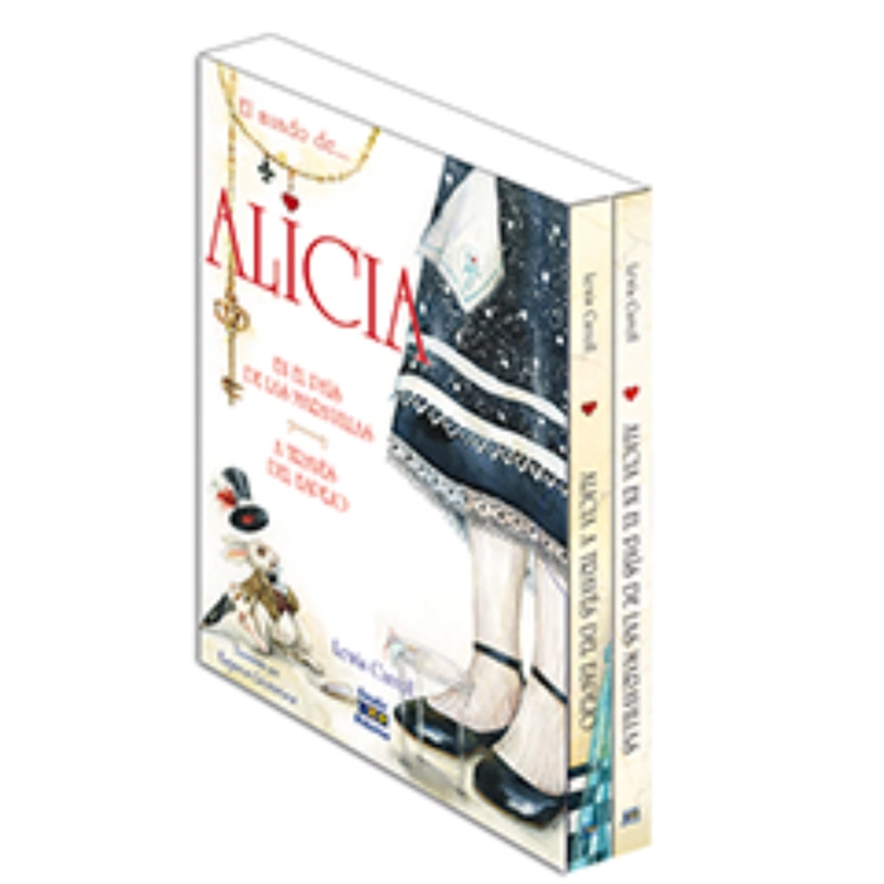 EL MUNDO DE ALICIA  ESTUCHE 2 TOMOS - 1