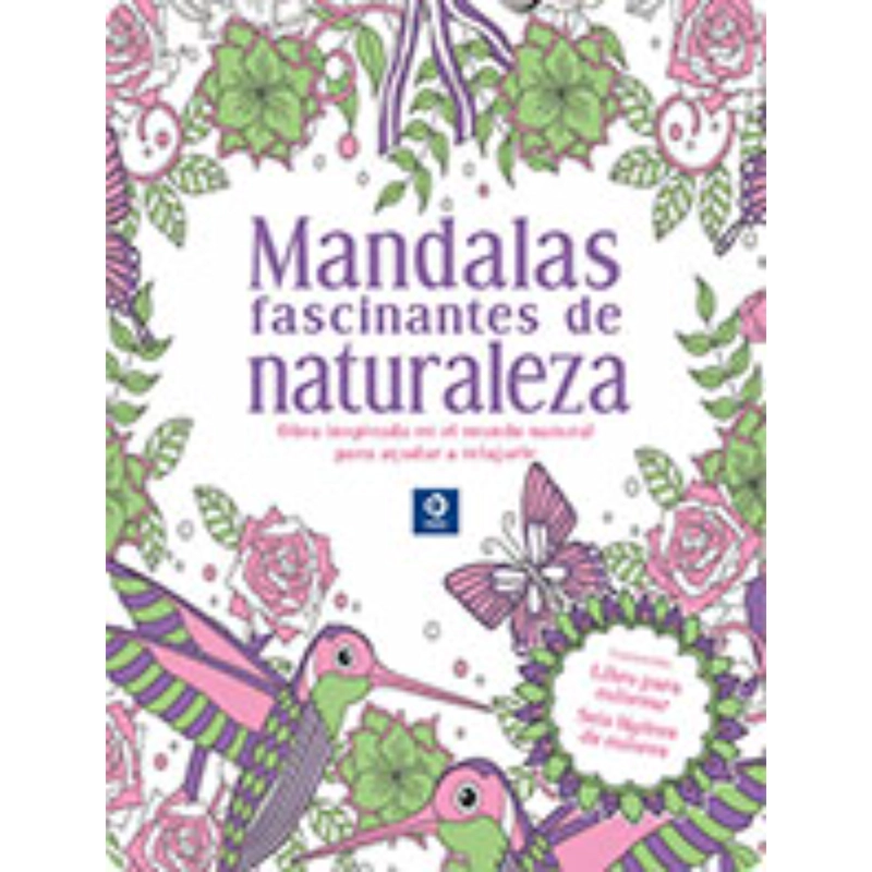 MANDALAS FASCINANTES DE NATURALEZA (M. CREATIVOS + LATA Y COLORES) - 1