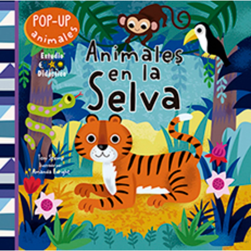 ANIMALES EN LA SELVA (POP-UP ANIMALES) - 1