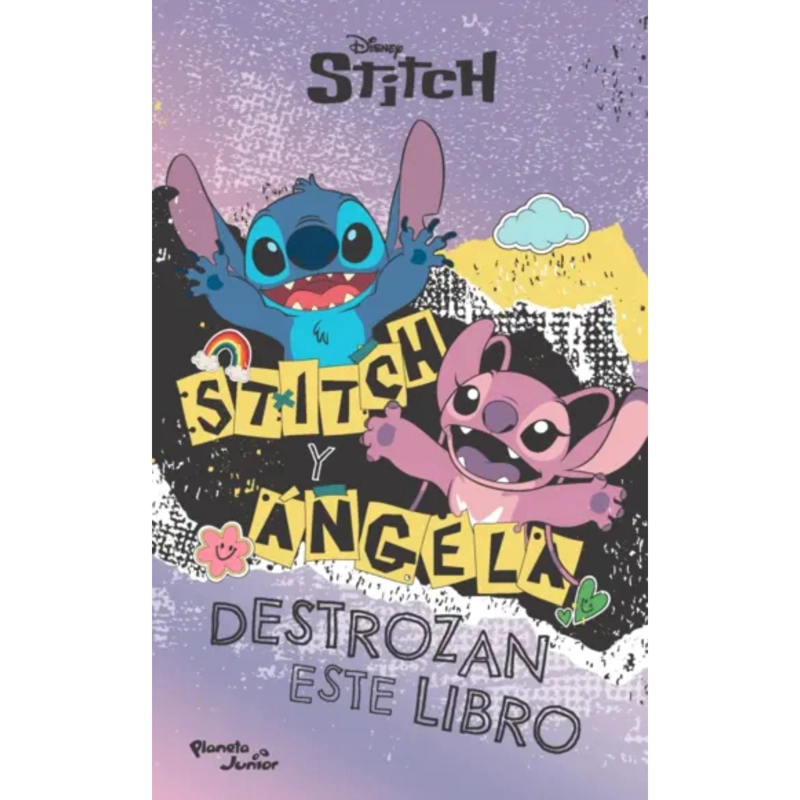 STITCH & ANGEL DESTROZAN ESTE LIBRO - 1