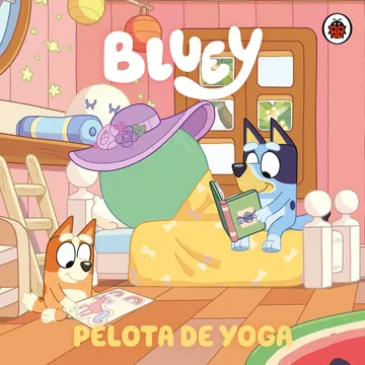 BLUEY PELOTA DE YOGA - 1