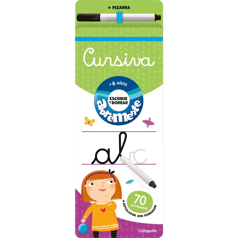 ABREMENTE ESCRIBIR Y BORRAR - CURSIVA - 1