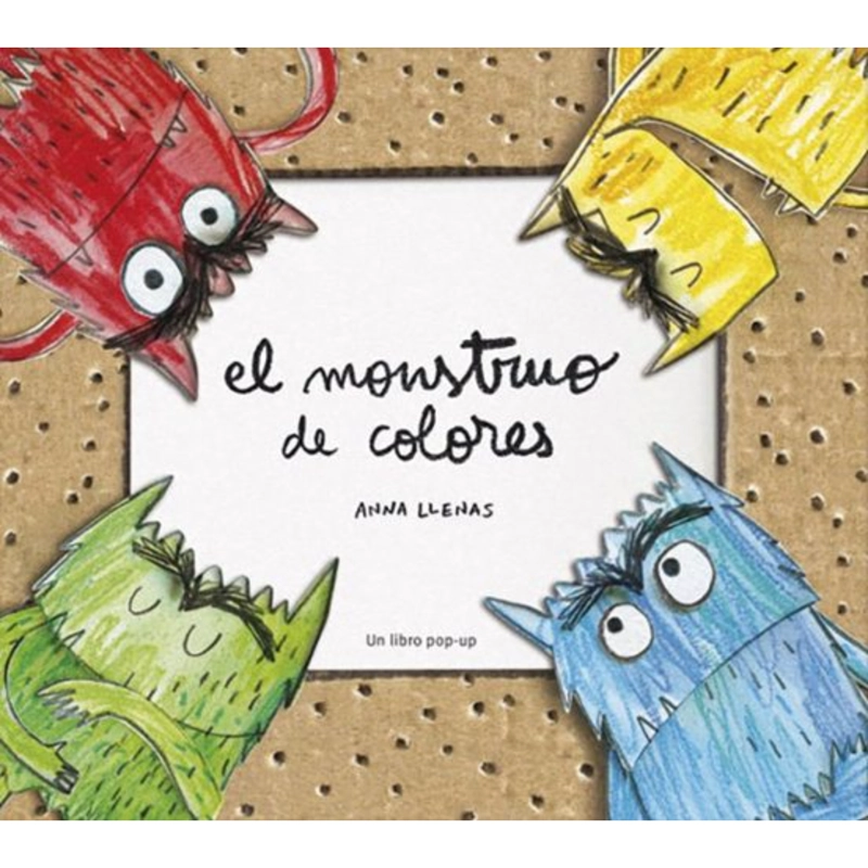 EL MONSTRUO DE COLORES POP - UP - 1