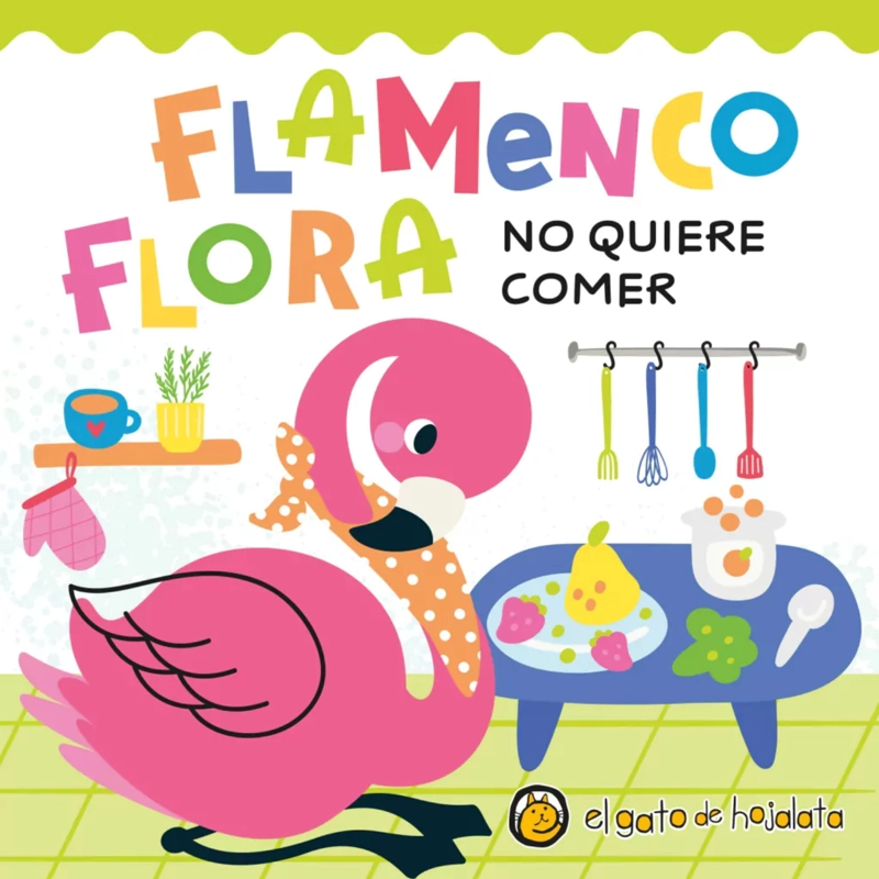 FLAMENCO FLORA NO QUIERE COMER - 1