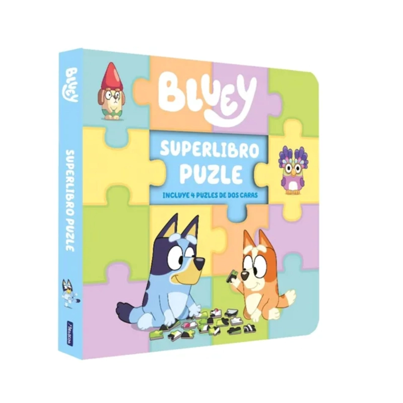 BLUEY SUPERLIBRO PUZZLE. - 1