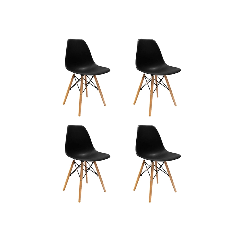 SILLA DECO EXPRESS EAMES NEGRA - 4