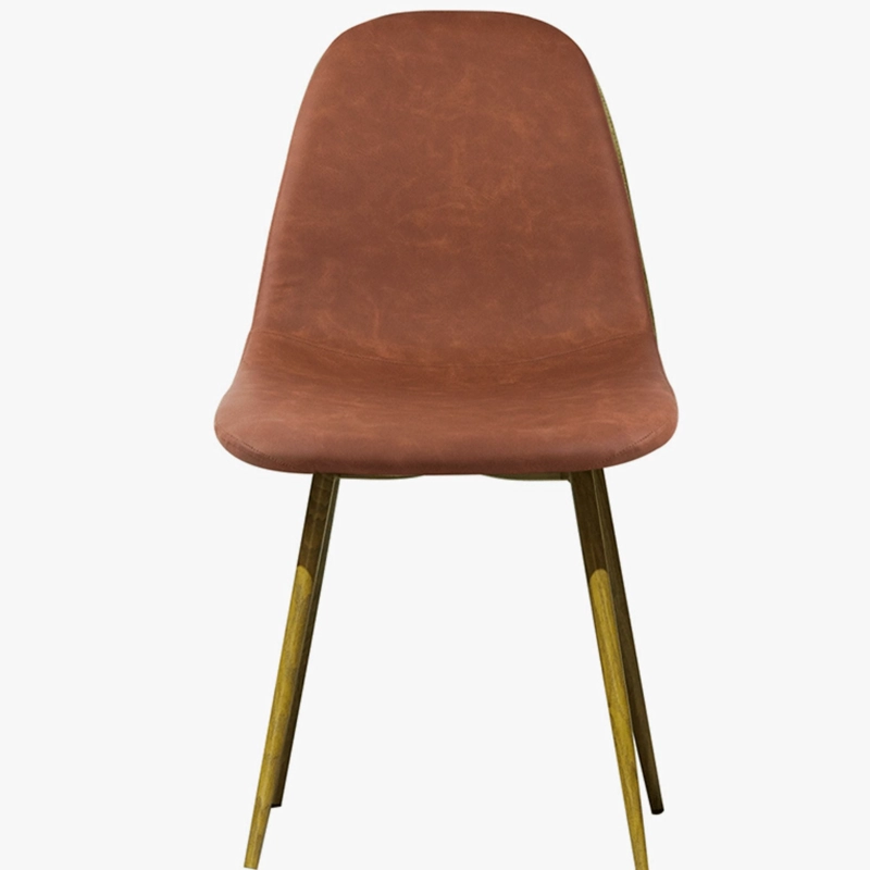 SILLA DECO EXPRESS ECO-CUERO CHOCOLATE - 2