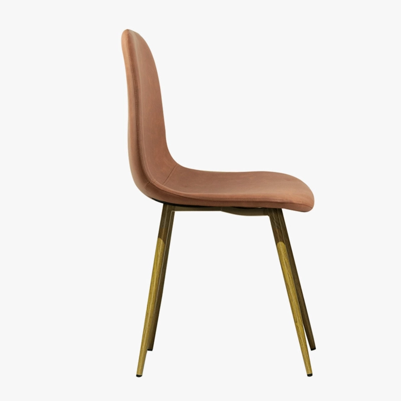 SILLA DECO EXPRESS ECO-CUERO CHOCOLATE - 3