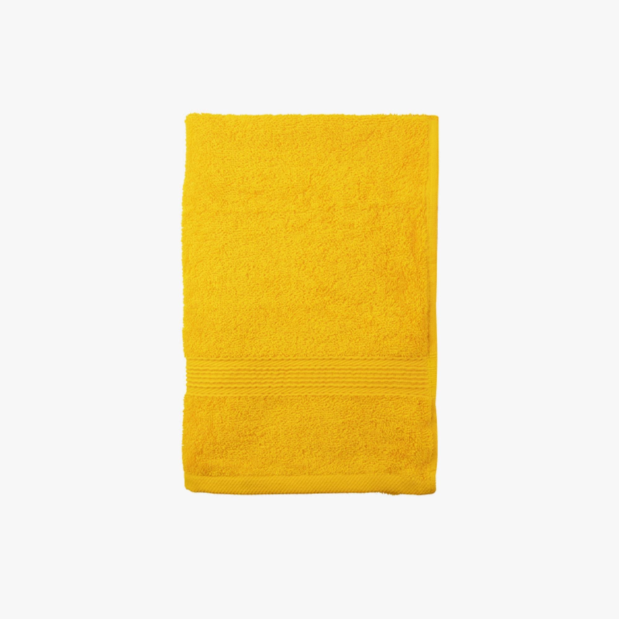 TOALLA DE BAÑO - ALGODON 550GRS 70X140CM ULTRA ABSORBENTE MOSTAZA - 3