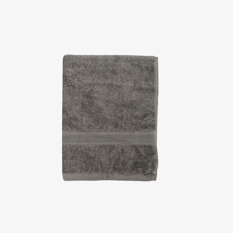 TOALLA DE BAÑO GRANDE - ALGODON 550GRS 90X150CM ULTRA ABSORBENTE GRIS - 1