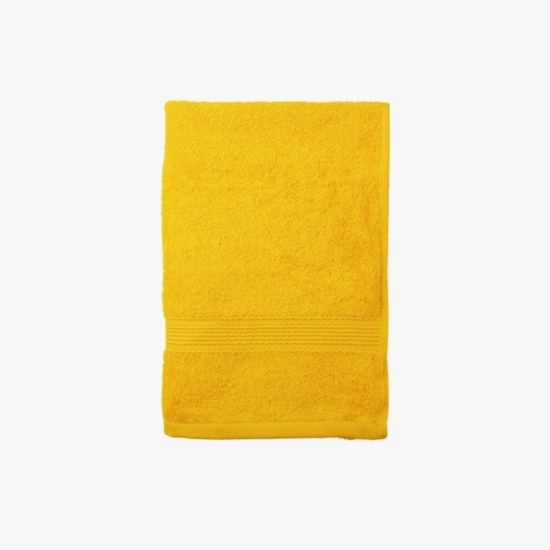 TOALLA DE BAÑO GRANDE - ALGODON 550GRS 90X150CM ULTRA ABSORBENTE MOSTAZA - 3