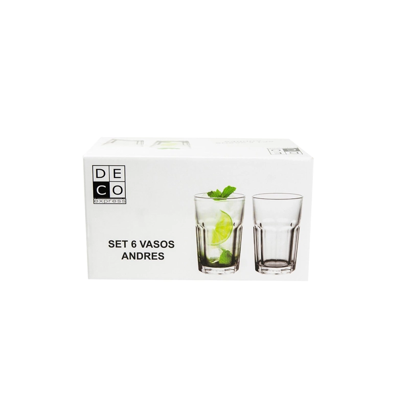 SET 6 VASOS ANDRES 300 ML - 5