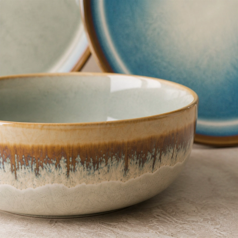 VAJILLA CERAMICA LISBOA 18 PIEZAS PARA 6 PERSONAS - 5