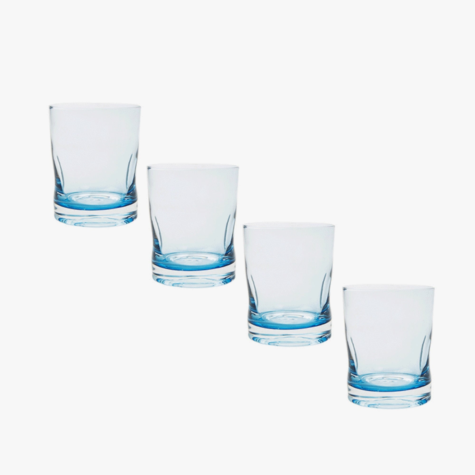 SET 4 VASOS VENECIA AZUL - 5