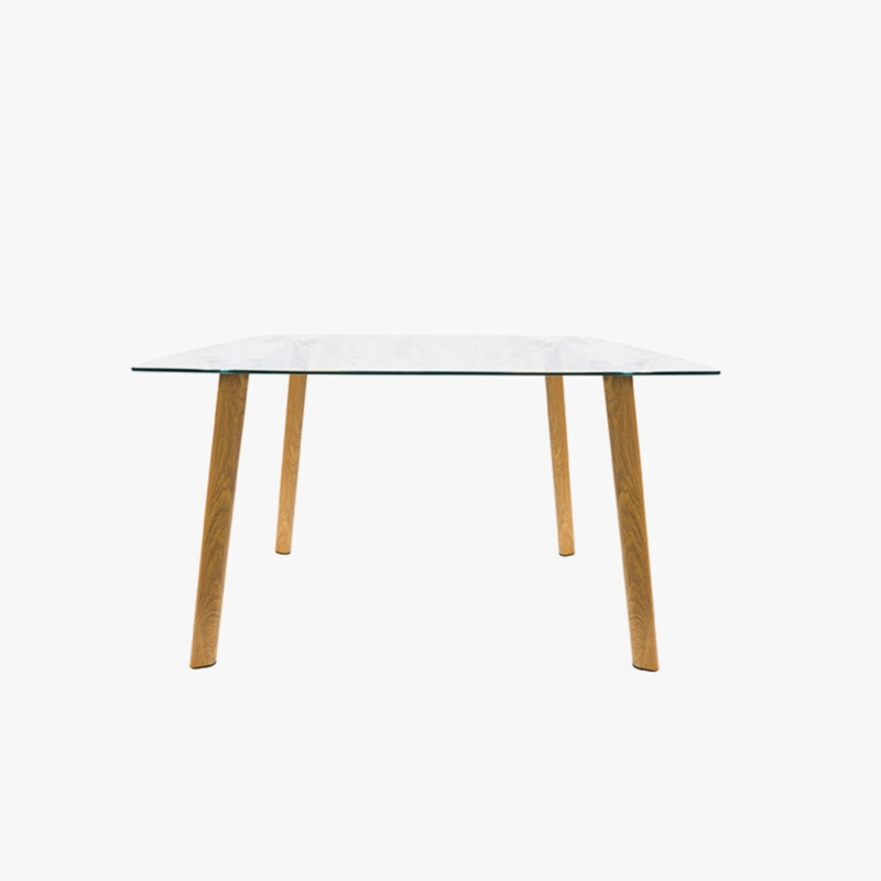 MESA DE COMEDOR CRISTAL 80X80CM - 2