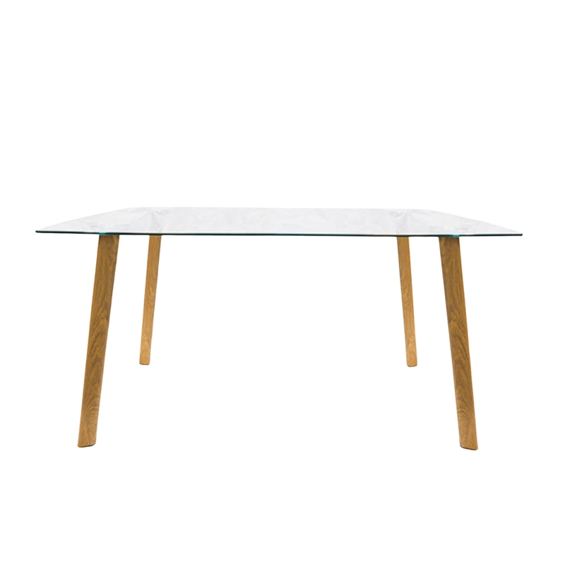 MESA DE COMEDOR CRISTAL 140X80CM - 1