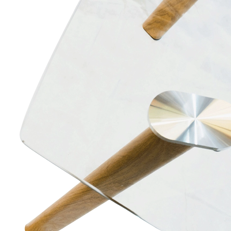 MESA DE COMEDOR CRISTAL 140X80CM - 6