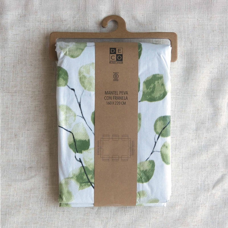 MANTEL PEVA NATURAL 130X180 - 4