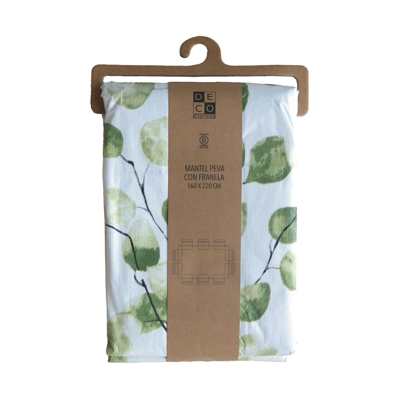 MANTEL PEVA NATURAL 130X180 - 5