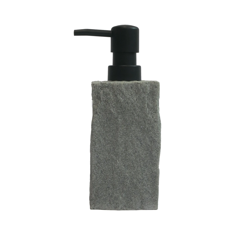SET 2 ACCESORIOS DE BAÑO DISPENSADOR DE JABON Y VASO ROCK - 3