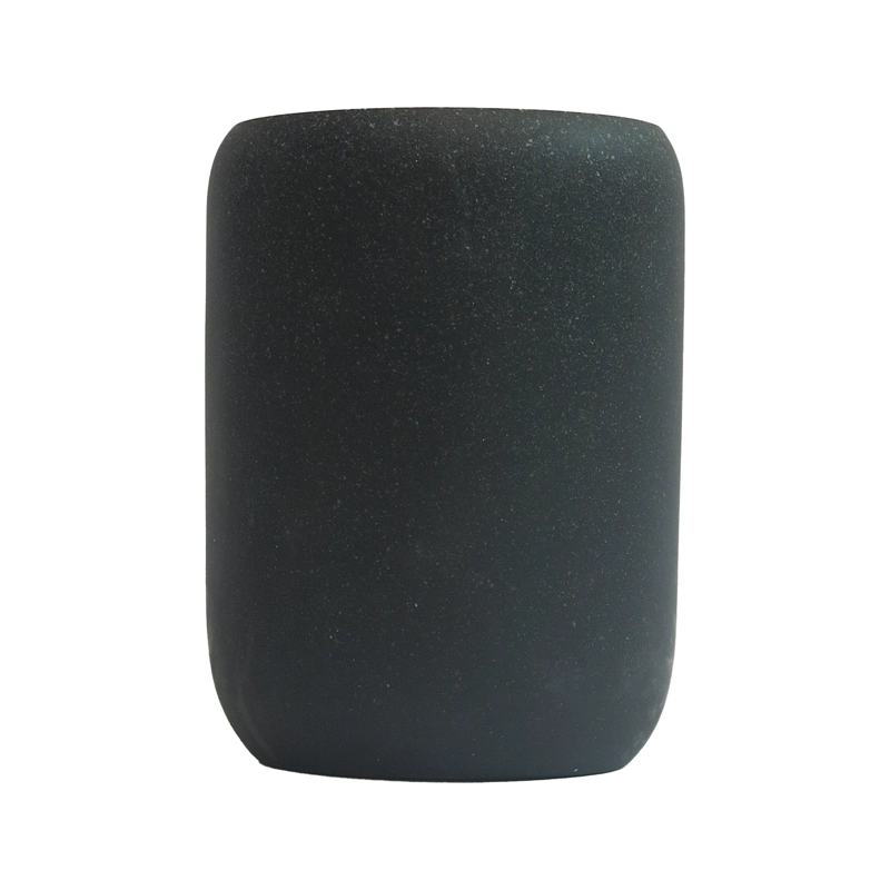 SET 2 ACCESORIOS DE BAÑO DISPENSADOR DE JABON Y VASO NOIR - 5