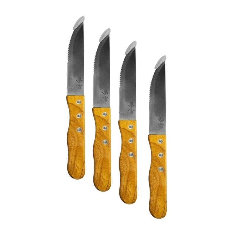SET DE CUCHILLOS PARA ASADO LYN 4 PZS - 6