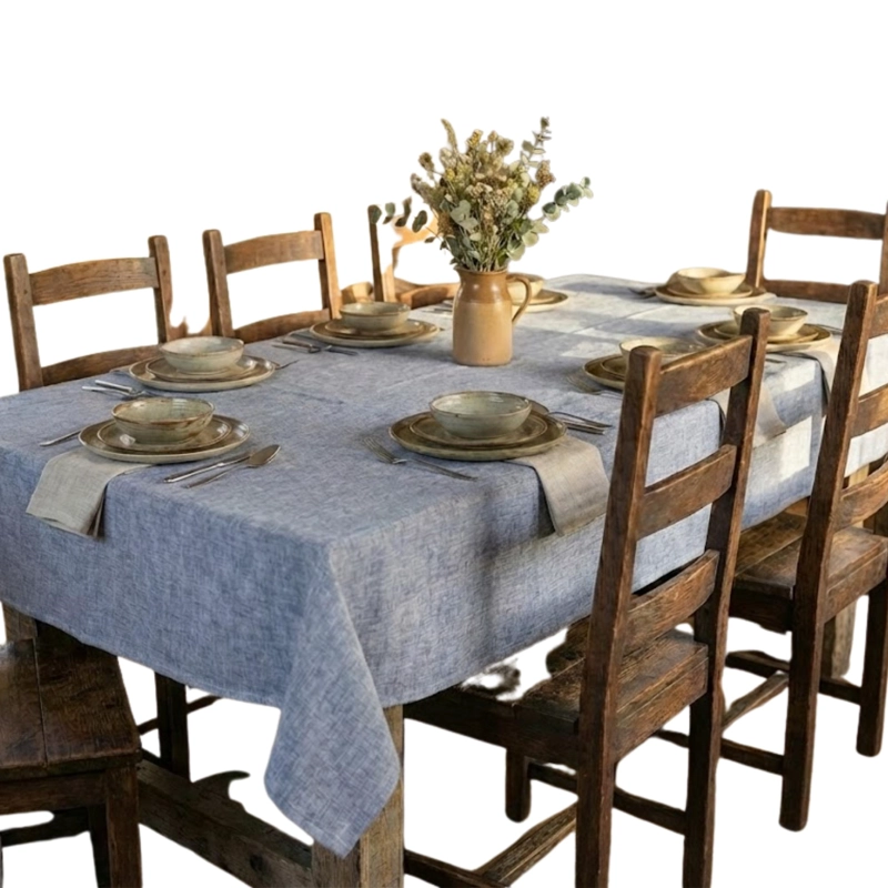 MANTEL AZUL 177X277 - 7