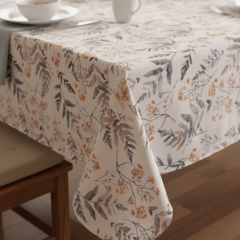 MANTEL ANTIMANCHAS FLORAL 130X180 CM - 4