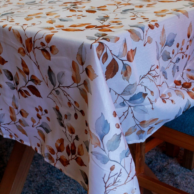 SET 2 MANTELES ANTIMANCHAS FLORAL Y SILVESTRE 130X180 CM - 4