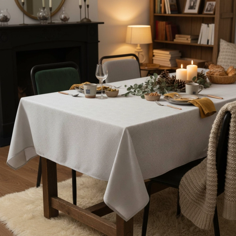 MANTEL ANTIMANCHAS TIDE 180X280 CM - 2