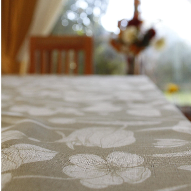 MANTEL ANTIMANCHAS NATURAL 130X180 CM - 4
