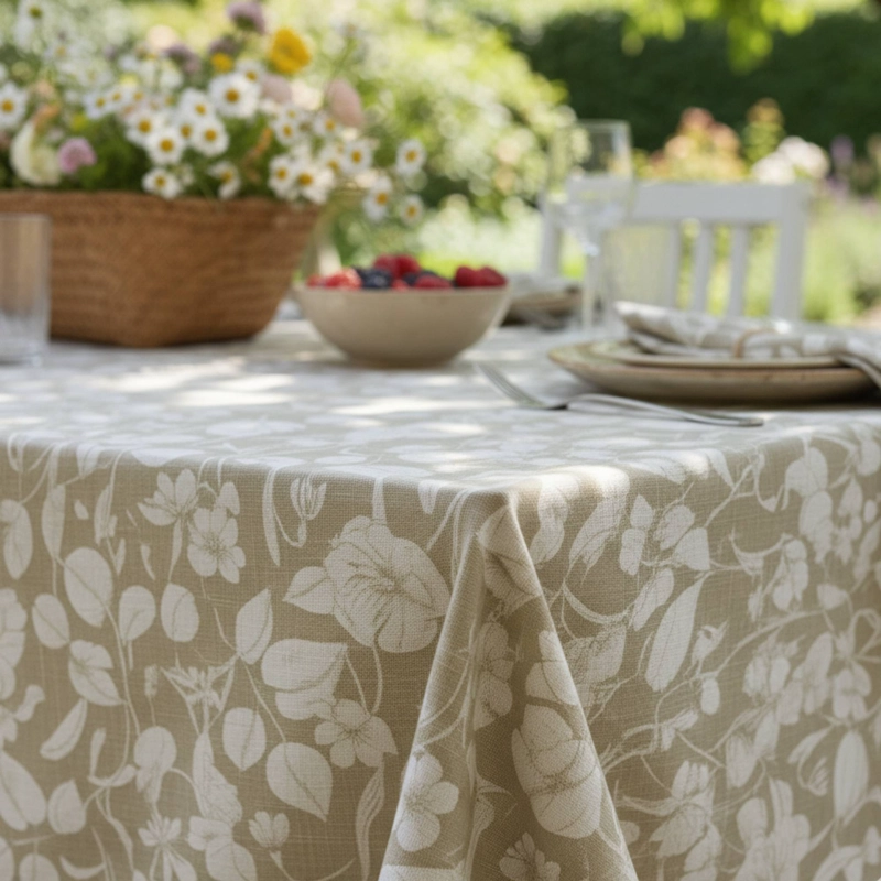 MANTEL ANTIMANCHAS NATURAL 160X220 CM - 3