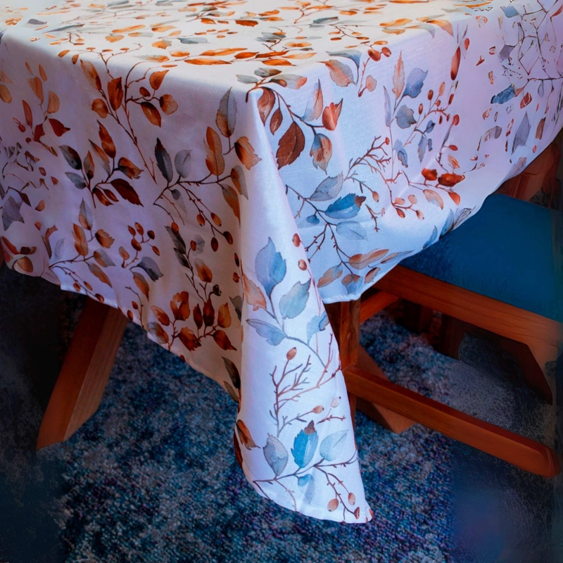 SET 2 MANTELES ANTIMANCHAS TIDE Y SILVESTRE 130X180 CM - 4