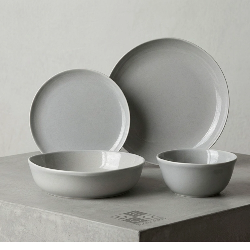 VAJILLA CERAMICA SALAMANCA 16 PIEZAS PARA 4 PERSONAS - 1