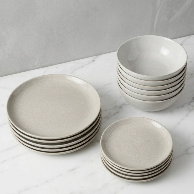 VAJILLA CERAMICA SPLIT 18 PIEZAS PARA 6 PERSONAS - 3