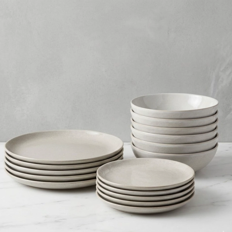 VAJILLA CERAMICA SPLIT 18 PIEZAS PARA 6 PERSONAS - 4