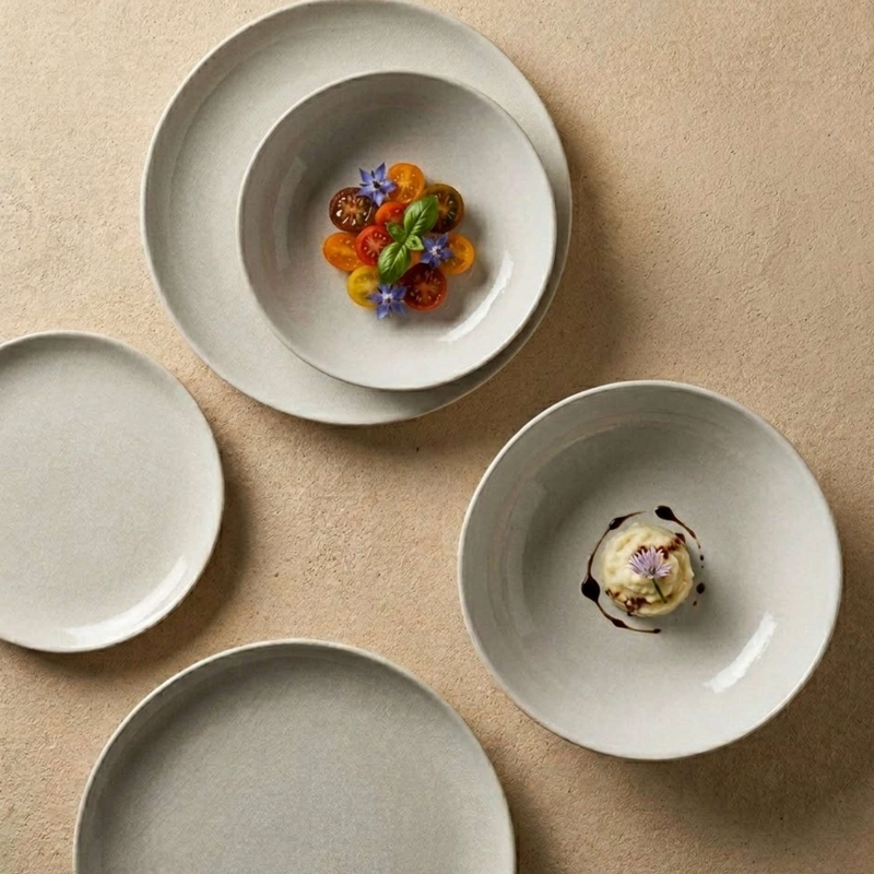 VAJILLA CERAMICA SPLIT 18 PIEZAS PARA 6 PERSONAS - 5