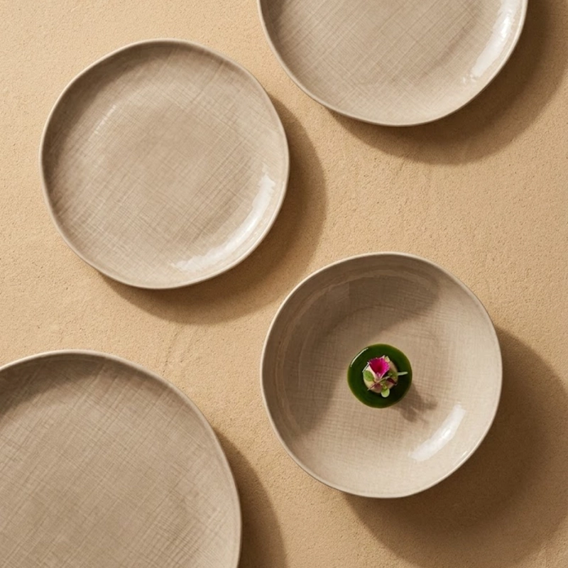 VAJILLA CERAMICA ZAGREB 18 PIEZAS PARA 6 PERSONAS - 1