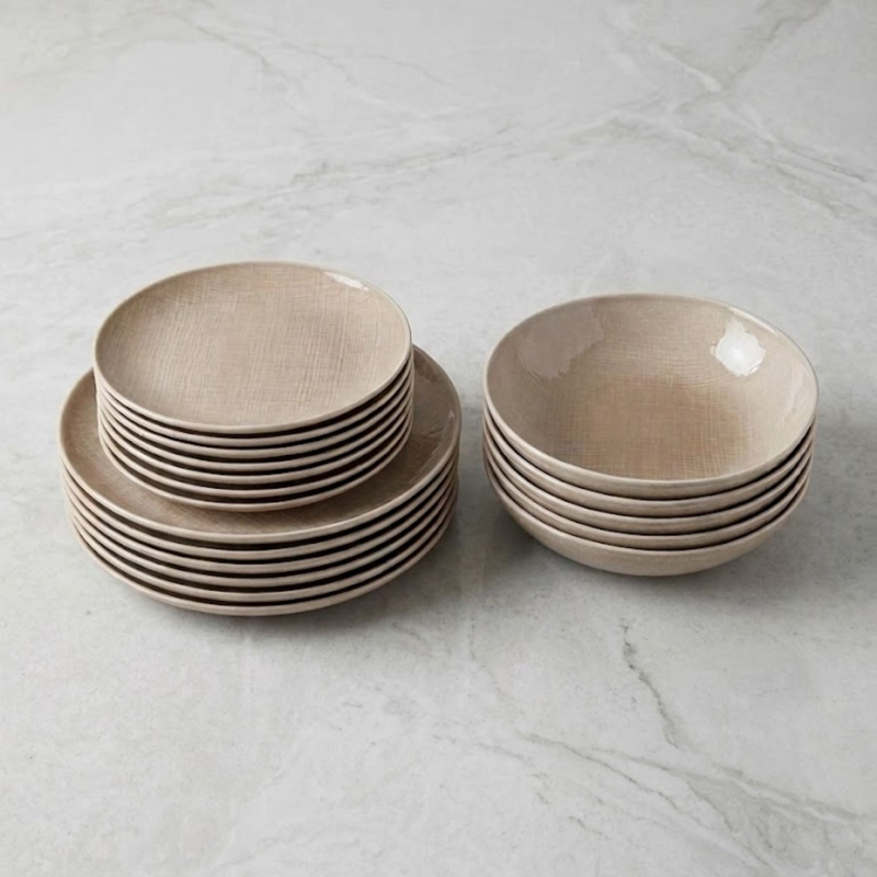 VAJILLA CERAMICA ZAGREB 18 PIEZAS PARA 6 PERSONAS - 4