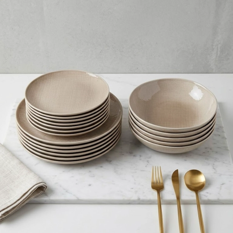 VAJILLA CERAMICA ZAGREB 18 PIEZAS PARA 6 PERSONAS - 5