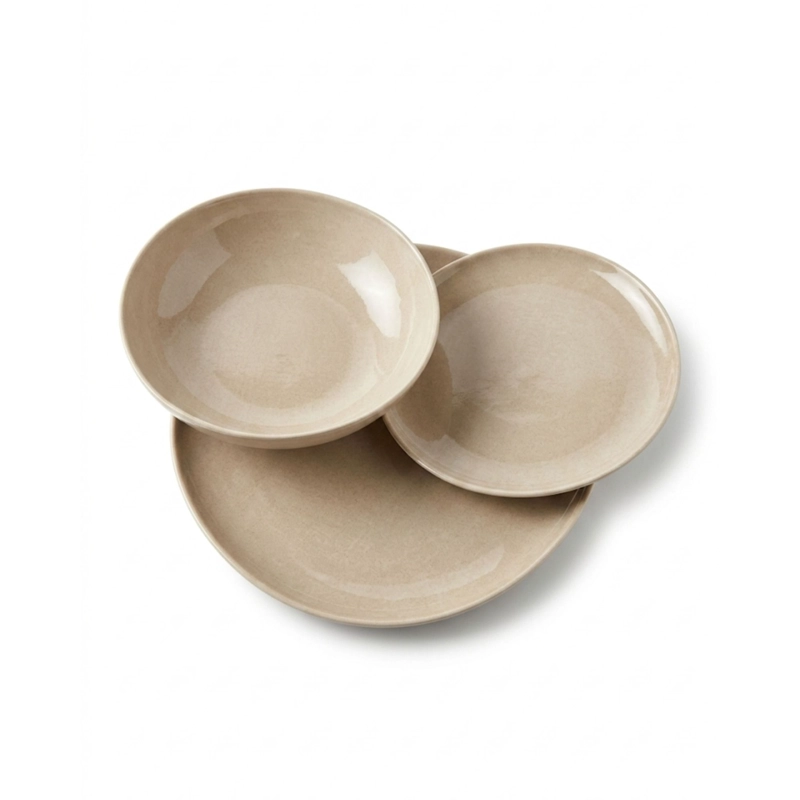 VAJILLA CERAMICA ZAGREB 18 PIEZAS PARA 6 PERSONAS - 6