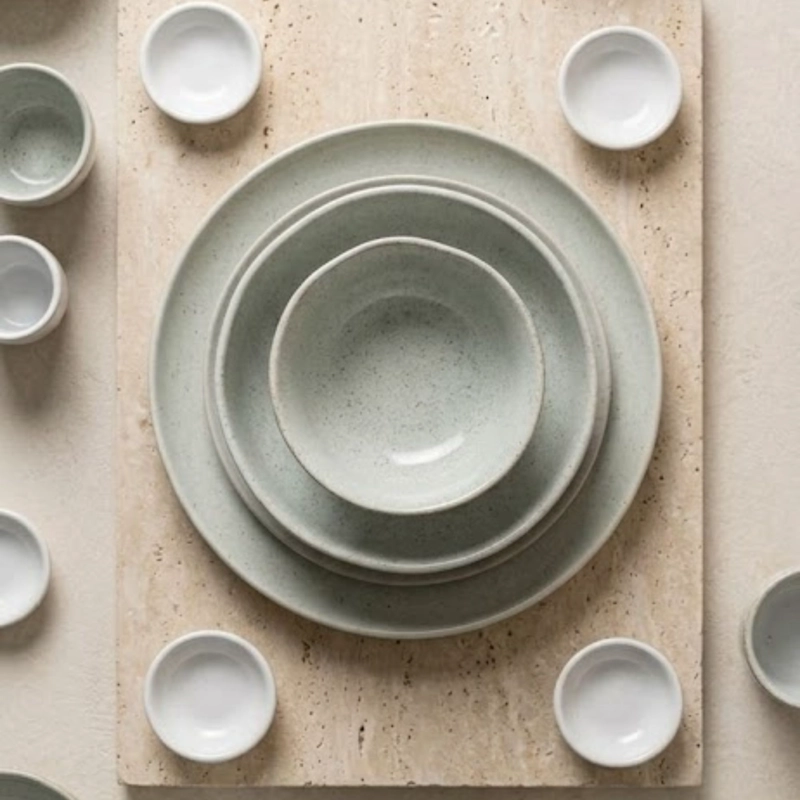 VAJILLA CERAMICA AVILA 16 PIEZAS PARA 4 PERSONAS - 3
