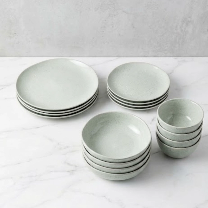 VAJILLA CERAMICA AVILA 16 PIEZAS PARA 4 PERSONAS - 4