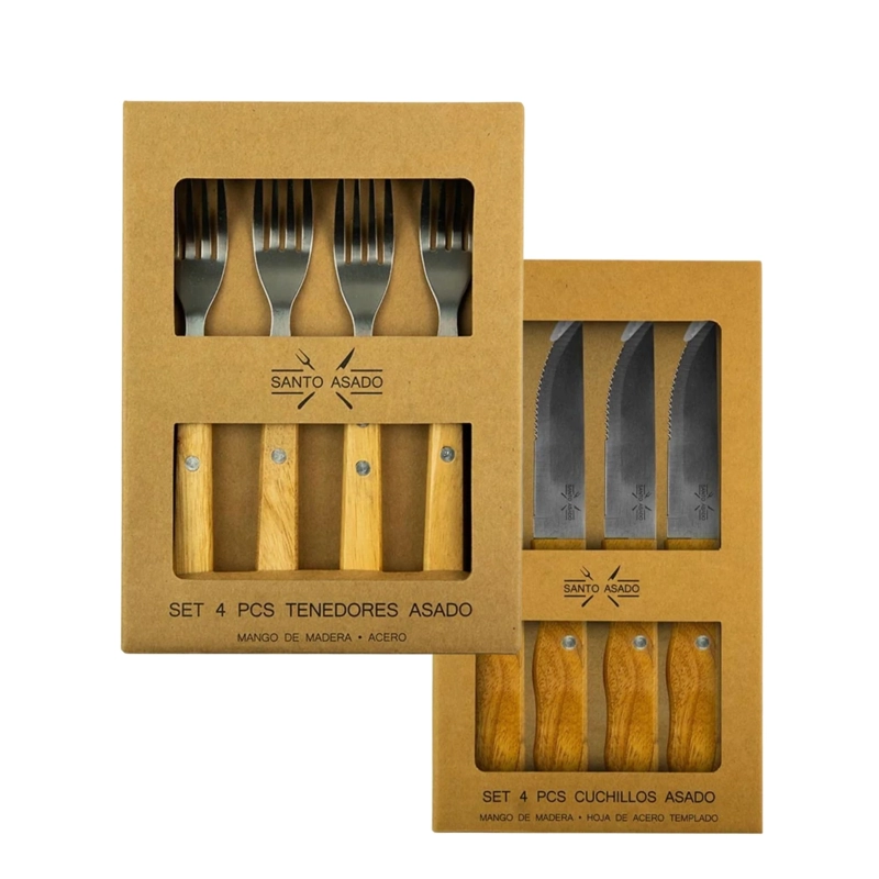 SET DE CUBIERTOS PARA ASADO LYN 8 PZS - 7
