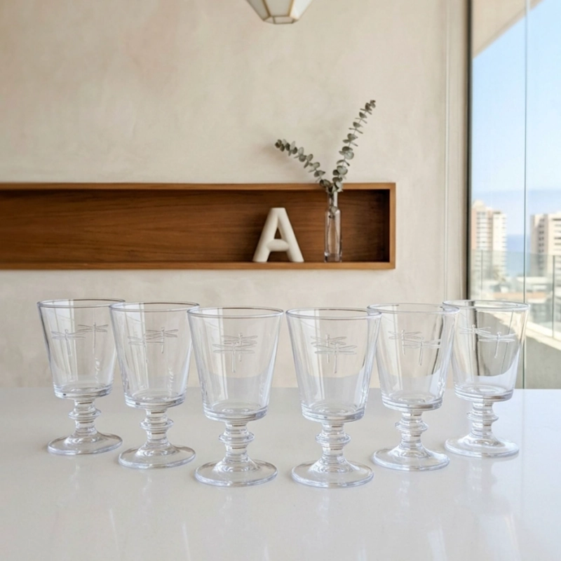 SET 6 COPAS LIBE LULA 226 ML - 2