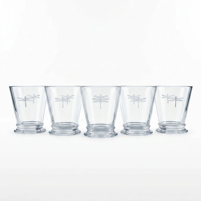 SET 6 VASOS BAJO LIBE LULA 255 ML - 1