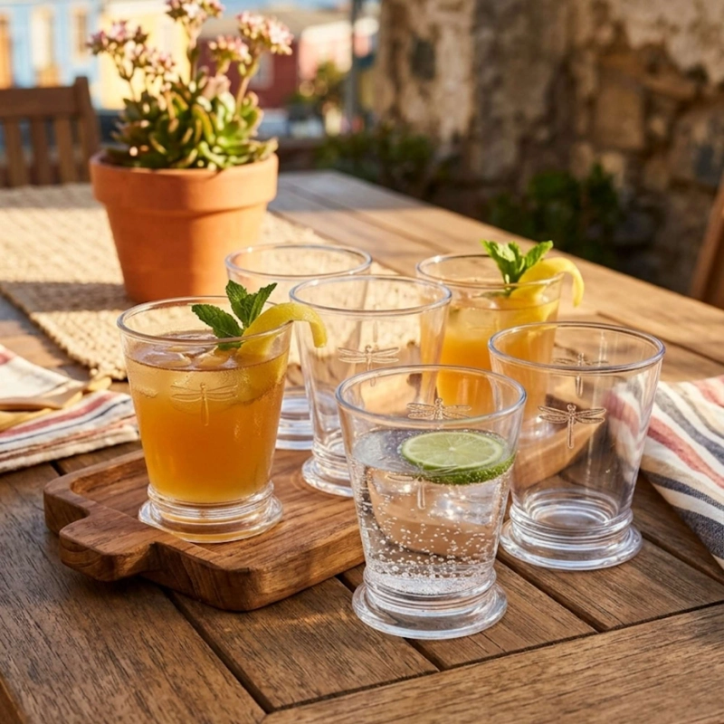 SET 6 VASOS BAJO LIBE LULA 255 ML - 2